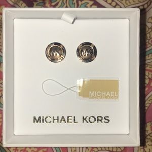 Michael Kors Rose Gold Earrings